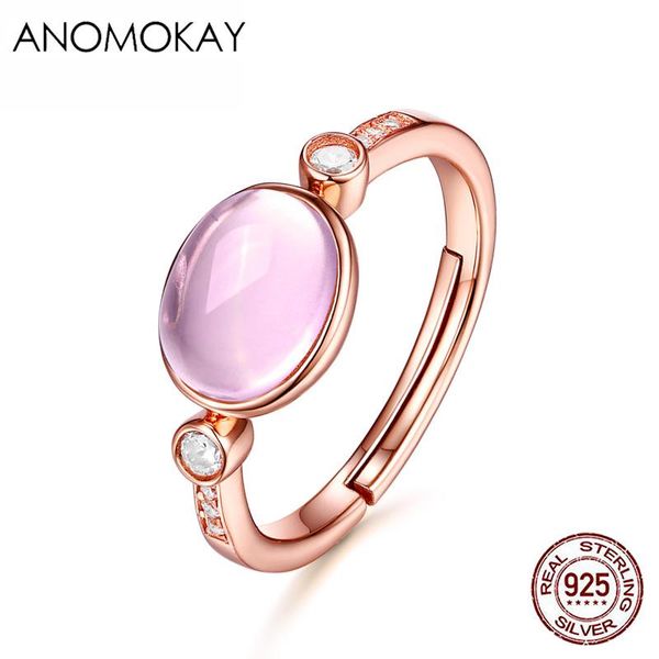 cluster rings anomokay classic luxury oval crystal rose gold women set with white cz 100% 925 sterling silver resizable ring for party, Golden;silver
cluster rings anomokay classic luxury oval crystal rose gold women set with white cz 100% 925 sterling silver resizable ring for party, Golden;silver
