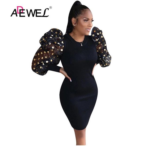 casual dresses adewel european and american fashion lantern sleeve slim women's plus size dress vestido de mujer bodycon 2xl, Black;gray
casual dresses adewel european and american fashion lantern sleeve slim women's plus size dress vestido de mujer bodycon 2xl, Black;gray
