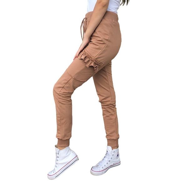 women's pants & capris 2021 autumn casual loose pencil fashion women high waist solid trouser pink lace up pocket trousers bottom, Black;white
women's pants & capris 2021 autumn casual loose pencil fashion women high waist solid trouser pink lace up pocket trousers bottom, Black;white