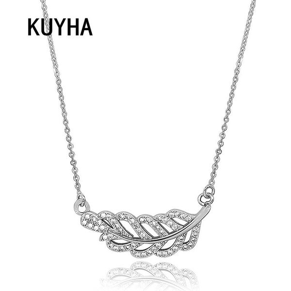 pendant necklaces design jewelry shiny fashion feather ethnic necklace crystal handmade statement vintage, Silver
pendant necklaces design jewelry shiny fashion feather ethnic necklace crystal handmade statement vintage, Silver