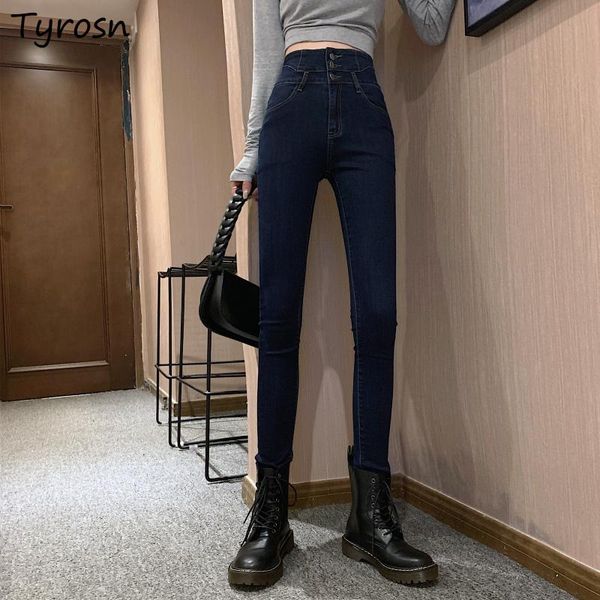 women's jeans women solid dark blue retro vintage streetwear skinny stretchy denim trousers elegant zippers high waist pencil jean femm
women's jeans women solid dark blue retro vintage streetwear skinny stretchy denim trousers elegant zippers high waist pencil jean femm