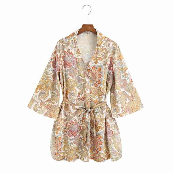 summer women vintage mini dress v-neck print 3/4 sleeve split sashes bow es female elegant street vestidos 210513, Black;gray
summer women vintage mini dress v-neck print 3/4 sleeve split sashes bow es female elegant street vestidos 210513, Black;gray