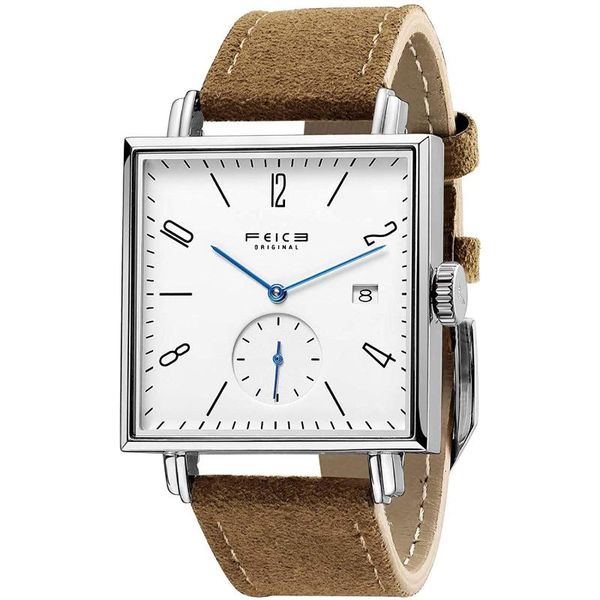 wristwatches nice square watch bauhaus automatic waterproof mechanical watches analog wristwatch fm301, Slivery;brown
wristwatches nice square watch bauhaus automatic waterproof mechanical watches analog wristwatch fm301, Slivery;brown