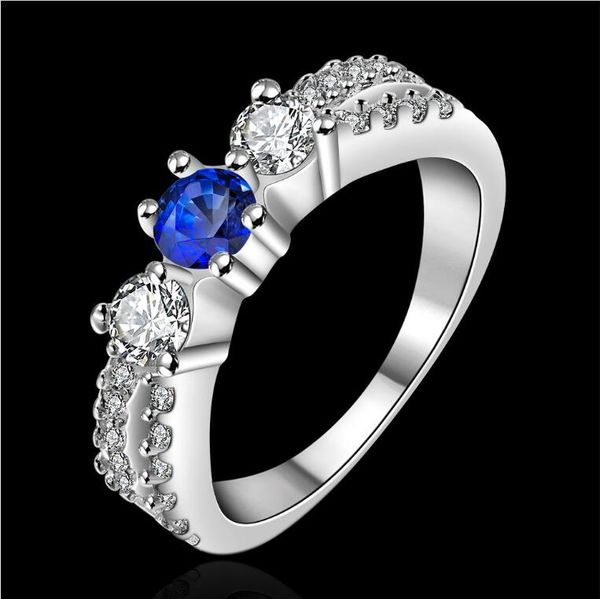 women's sterling silver plated blue round zircon ring gssr399 fashion 925 silver plate rings, Golden;silver
women's sterling silver plated blue round zircon ring gssr399 fashion 925 silver plate rings, Golden;silver