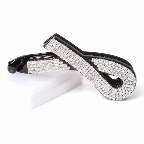 hair clips & barrettes plastic headpiece large clip with ab white austrian rhinestone black banana, Golden;silver
hair clips & barrettes plastic headpiece large clip with ab white austrian rhinestone black banana, Golden;silver