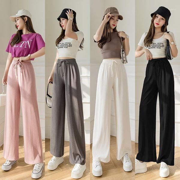 wide-legged casual pants students female high waist woman spring autumn for women's clothing panty 2021 trouser & capris, Black;white
wide-legged casual pants students female high waist woman spring autumn for women's clothing panty 2021 trouser & capris, Black;white