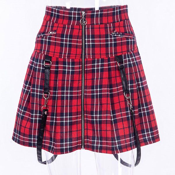 women summer midi-skirt, solid color/plaid high waist above knee miniskirt with removable belt for girls, black/red skirts
women summer midi-skirt, solid color/plaid high waist above knee miniskirt with removable belt for girls, black/red skirts