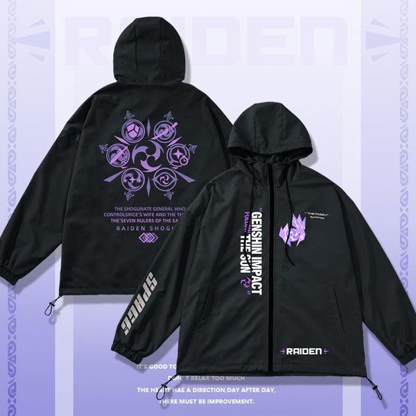 men's jackets raiden shogun genshin impact cosplay costume long sleeve jacket coat fashion cool clothes hoodie zipper hooded sweatshi, Black;brown
men's jackets raiden shogun genshin impact cosplay costume long sleeve jacket coat fashion cool clothes hoodie zipper hooded sweatshi, Black;brown