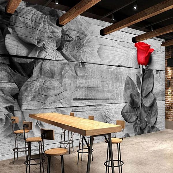 wallpapers custom any size mural wallpaper 3d vintage nostalgic wooden board rose flower fresco restaurant cafe pvc self-adhesive stickers
wallpapers custom any size mural wallpaper 3d vintage nostalgic wooden board rose flower fresco restaurant cafe pvc self-adhesive stickers