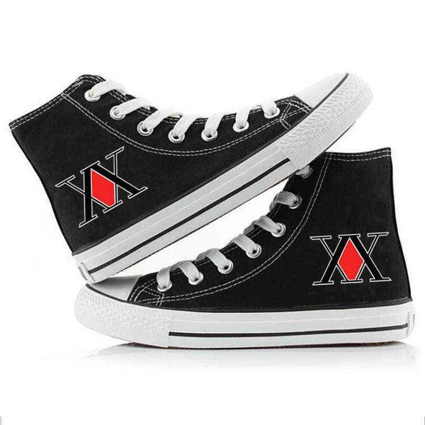 hunter x time peripheral korean high canvas shoes casual fashion breathable men's and women's, Black;white
hunter x time peripheral korean high canvas shoes casual fashion breathable men's and women's, Black;white