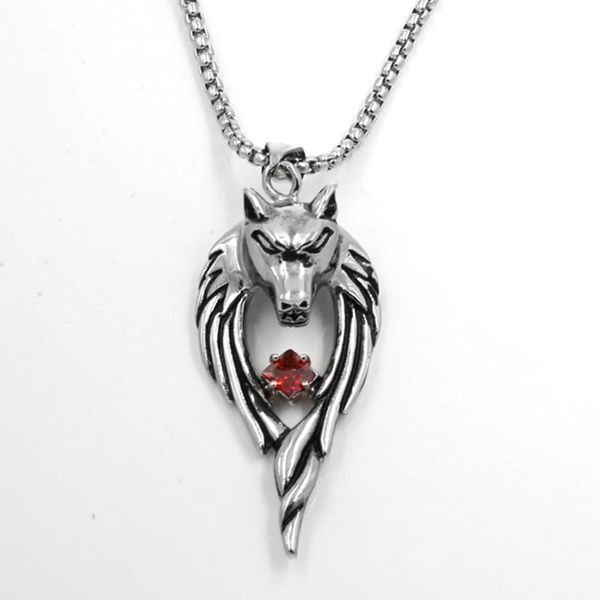 punk man stainless steel wolf head necklace biker round beads chain animal pendant stone jewelry accessories men women gift chokers, Golden;silver
punk man stainless steel wolf head necklace biker round beads chain animal pendant stone jewelry accessories men women gift chokers, Golden;silver