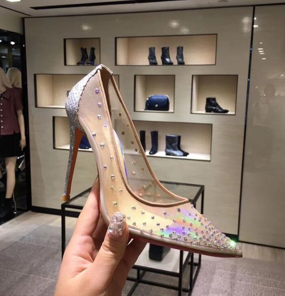 dress shoes malha strass high-heeled shoes of women thin heels nude summer pointed out only bright red lace inferior 44 cpl0, Black
dress shoes malha strass high-heeled shoes of women thin heels nude summer pointed out only bright red lace inferior 44 cpl0, Black
