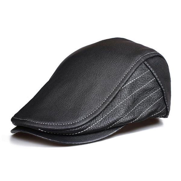 berets fashion 2021 hats men women street bonnet genuine leather beret thin forward sheep cap leisure duckbill casquette, Blue;gray
berets fashion 2021 hats men women street bonnet genuine leather beret thin forward sheep cap leisure duckbill casquette, Blue;gray
