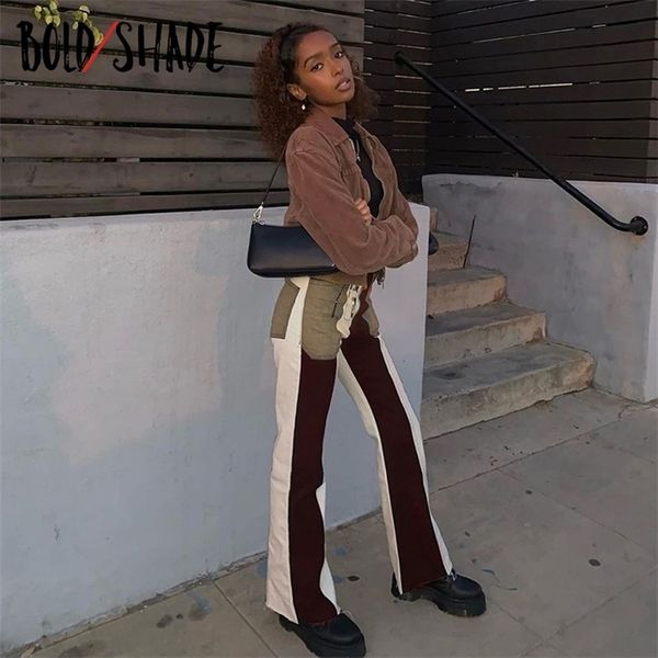 bold shade streetwear 90s vintage patchwork denim jeans y2k fashion high waist boot cut pants women indie grunge trousers, Blue
bold shade streetwear 90s vintage patchwork denim jeans y2k fashion high waist boot cut pants women indie grunge trousers, Blue