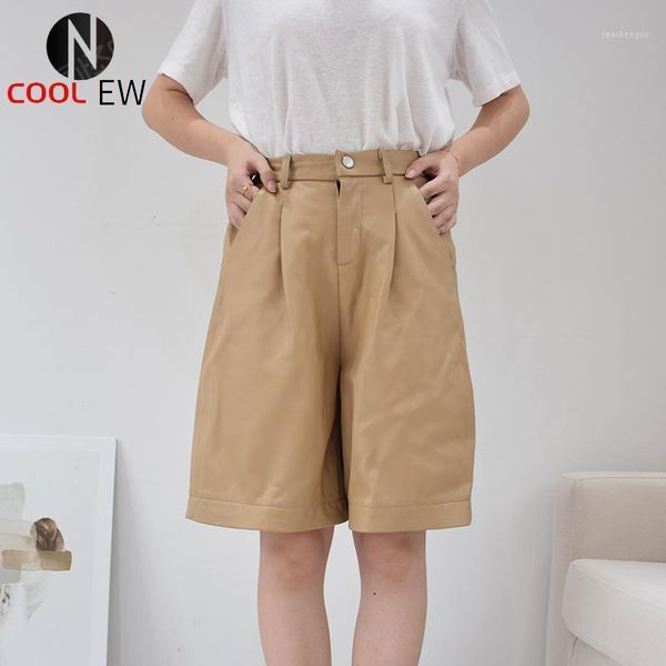 women's pants & capris women 2021 autumn winter fashion genuine leather high waist wide leg vintage trousers plus size ml20047, Black;white
women's pants & capris women 2021 autumn winter fashion genuine leather high waist wide leg vintage trousers plus size ml20047, Black;white