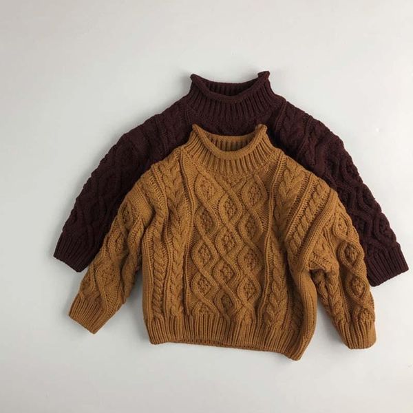 pullover winter baby boys knitted pullovers sweaters korean style turtleneck collar thicken toddlers kids solid color sweater, Blue
pullover winter baby boys knitted pullovers sweaters korean style turtleneck collar thicken toddlers kids solid color sweater, Blue