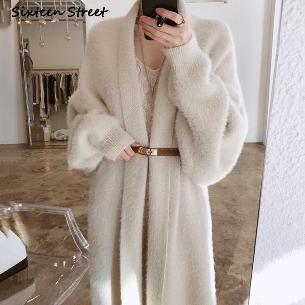 women's wool & blends coat women autumn winter elegant loose length long sleeve warm belt chic fall clothes for korean fashion clothing, Black
women's wool & blends coat women autumn winter elegant loose length long sleeve warm belt chic fall clothes for korean fashion clothing, Black