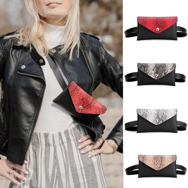 waist bags leather bag wallet fashion lady outdoor snakeskin buckle crossbody sports chest coin purse 2021 
waist bags leather bag wallet fashion lady outdoor snakeskin buckle crossbody sports chest coin purse 2021