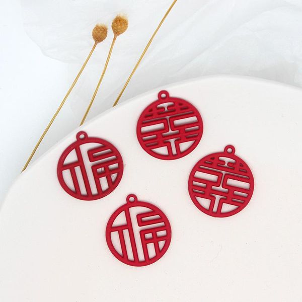 charms 10pcs alloy rubber paint red blessing character year greetings pendant holiday party gift diy crafts jewelry making, Bronze;silver
charms 10pcs alloy rubber paint red blessing character year greetings pendant holiday party gift diy crafts jewelry making, Bronze;silver