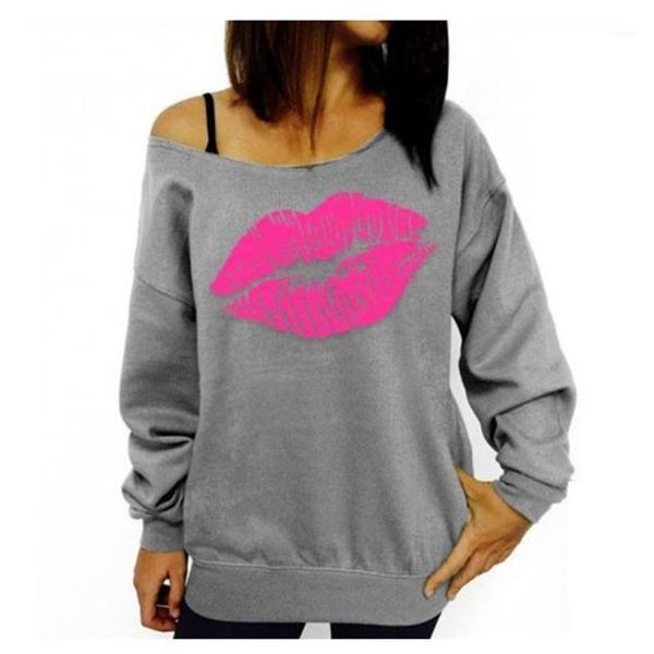 women's sweaters wepbel lips sweater one shoulder women casual print fashion spring summer hoodie sweatshirt, White;black
women's sweaters wepbel lips sweater one shoulder women casual print fashion spring summer hoodie sweatshirt, White;black