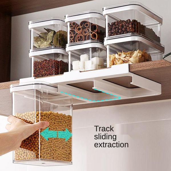 storage bottles & jars sealed tin food grade plastic transparent kitchen noodle anise jar wall-mounted grain box
storage bottles & jars sealed tin food grade plastic transparent kitchen noodle anise jar wall-mounted grain box