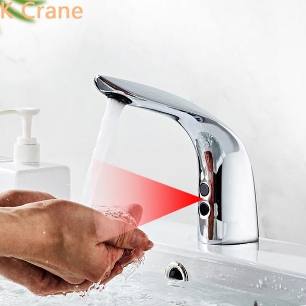 automatic touchless faucet bathroom infrared motion sensor tap basin sink inductive kraan single hole deck mounted washbasin tap
automatic touchless faucet bathroom infrared motion sensor tap basin sink inductive kraan single hole deck mounted washbasin tap