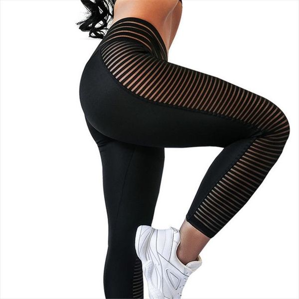 workout femme fitness seamless womens leggings mesh patchwork breathable high waist solid spandex push up pants, Black
workout femme fitness seamless womens leggings mesh patchwork breathable high waist solid spandex push up pants, Black