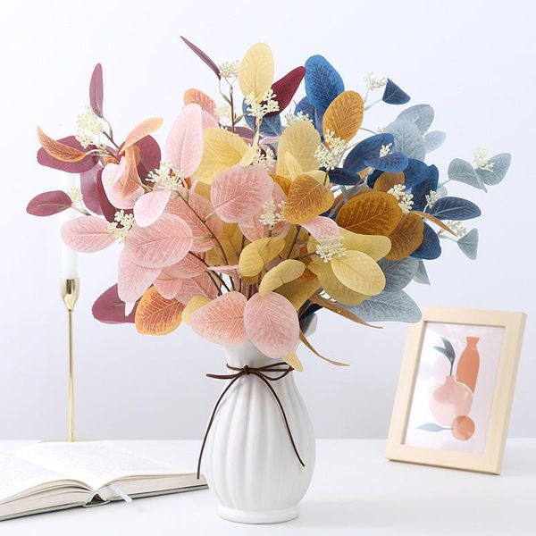 decorative flowers & wreaths simulation plant single 3 fork colorful flowerpot with eucalyptus leaf flower arrangement wedding home restaura
decorative flowers & wreaths simulation plant single 3 fork colorful flowerpot with eucalyptus leaf flower arrangement wedding home restaura