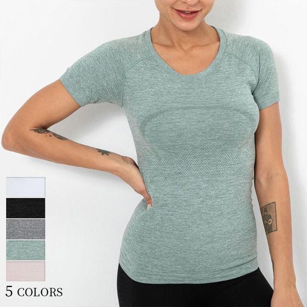 color yoga shirts for women loose sports tee women's seamless short sleeve crop t shirt gym sport woman fitness outfits, White;red
color yoga shirts for women loose sports tee women's seamless short sleeve crop t shirt gym sport woman fitness outfits, White;red