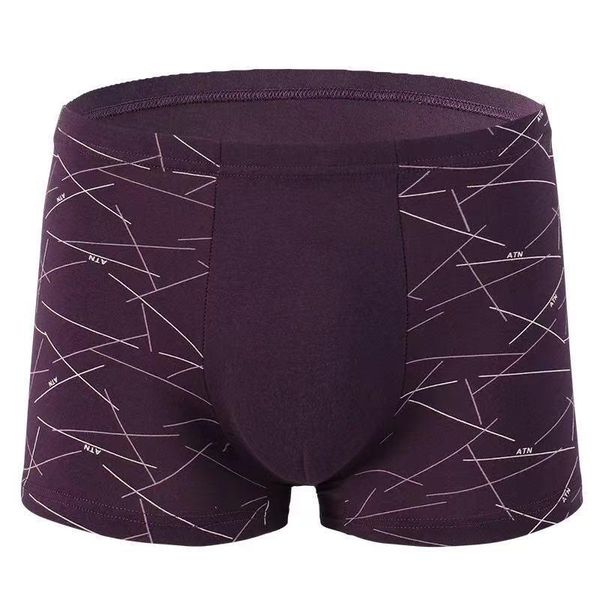 pieces of four seasons mid waist men's loose size legged pants fashion pure cotton breathable boxing underwear underpants, Black;white
pieces of four seasons mid waist men's loose size legged pants fashion pure cotton breathable boxing underwear underpants, Black;white
