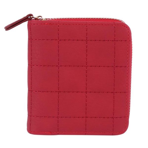 kf-pu leather female plaid purses nubuck card holder wallet fashion woman small zipper with coin purse wallets, Red;black
kf-pu leather female plaid purses nubuck card holder wallet fashion woman small zipper with coin purse wallets, Red;black