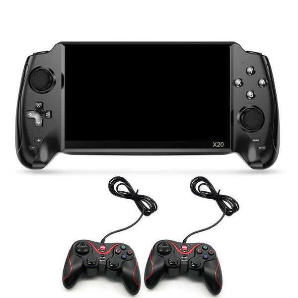 portable game players x20 handheld console 7 inch screen retro joystick support tf card double player video output for kids c7
portable game players x20 handheld console 7 inch screen retro joystick support tf card double player video output for kids c7