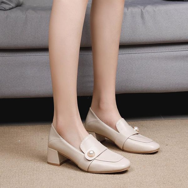 dress shoes pearl patent leather pumps women slip on two ways single british vintage loafers square toe chunky med heels woman, Black
dress shoes pearl patent leather pumps women slip on two ways single british vintage loafers square toe chunky med heels woman, Black