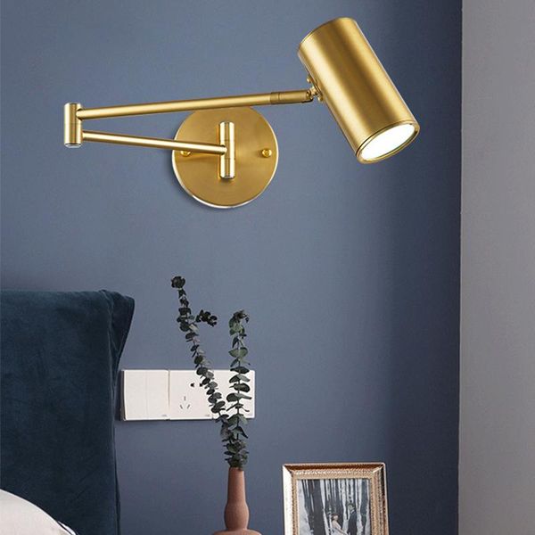 wall lamp gold modern indoor lighting fixture nordic luminaire arm swivel bedside antique reading lights long pole wandlamp
wall lamp gold modern indoor lighting fixture nordic luminaire arm swivel bedside antique reading lights long pole wandlamp
