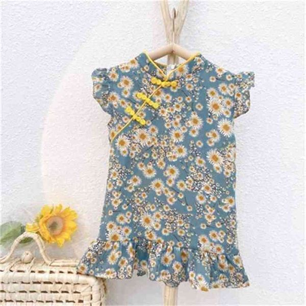chinese style girls dress sleeveless national dress for baby girl summer clothing girl clothes 210715, Red;yellow
chinese style girls dress sleeveless national dress for baby girl summer clothing girl clothes 210715, Red;yellow