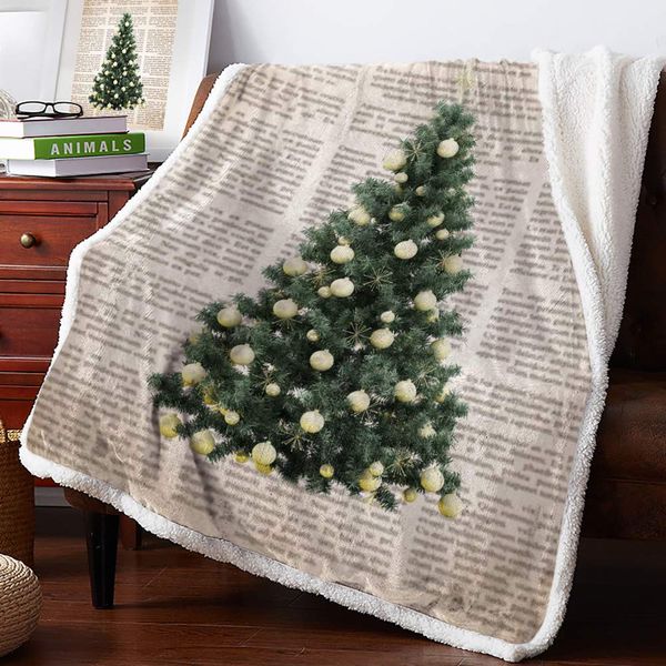 Christmas Tree with Baubles Balls Sherpa Flannel Throw Blankets Thick Reversible Plush Fleece Blanket for Bed Couch Sofa Decor
Christmas Tree with Baubles Balls Sherpa Flannel Throw Blankets Thick Reversible Plush Fleece Blanket for Bed Couch Sofa Decor