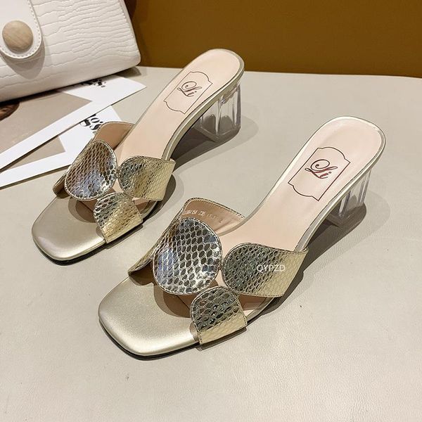 slippers 2021 snake elegant summer women shoes slingback sandals transparent square heel slip on female slides size 35-40, Black
slippers 2021 snake elegant summer women shoes slingback sandals transparent square heel slip on female slides size 35-40, Black