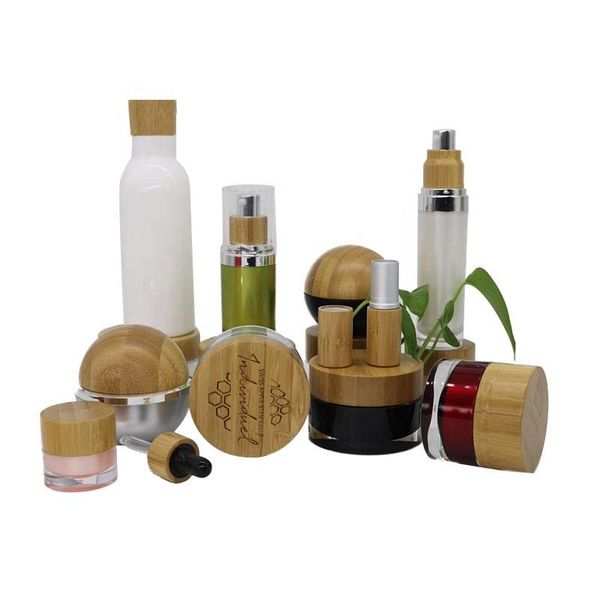 storage bottles & jars engraving logo sample 10g 30g 50g empty cosmetics cream bamboo container personal care jar makeup bottle travel pot
storage bottles & jars engraving logo sample 10g 30g 50g empty cosmetics cream bamboo container personal care jar makeup bottle travel pot