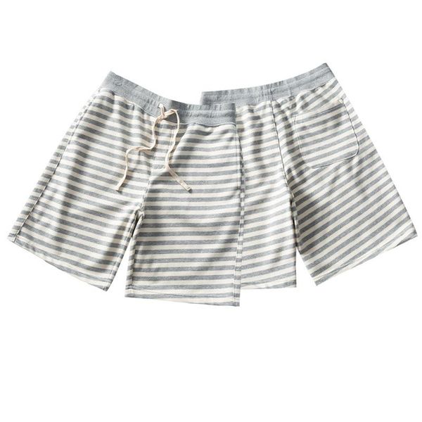 summer striped sports shorts capris polyester cotton casual regular pockets knee length men's, White;black
summer striped sports shorts capris polyester cotton casual regular pockets knee length men's, White;black