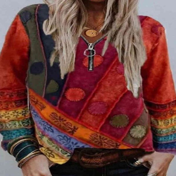 knits fashion elegant color block blouse shirts women autumn winter retro v-neck button pullovers ladies casual loose blusa 8svi 0o65, White
knits fashion elegant color block blouse shirts women autumn winter retro v-neck button pullovers ladies casual loose blusa 8svi 0o65, White