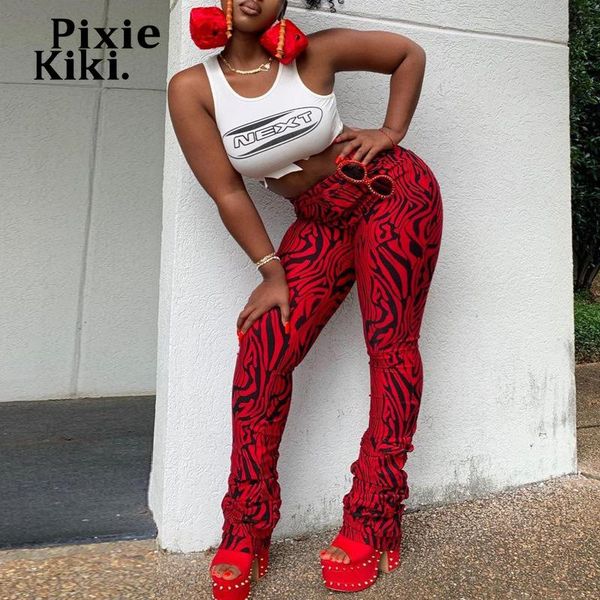 pixiekiki zebra printed stacked leggings women high waisted flare pants y2k clothes street wear trousers p70-bf23 women's & capris, Black;white
pixiekiki zebra printed stacked leggings women high waisted flare pants y2k clothes street wear trousers p70-bf23 women's & capris, Black;white