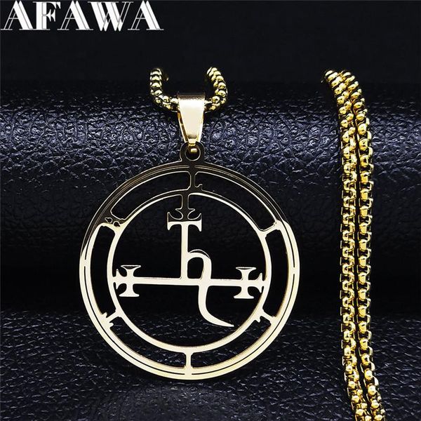 pendant necklaces stainless steel demon necklace men/women gold color satan lilith pendants jewery collier homme n1249s03, Silver
pendant necklaces stainless steel demon necklace men/women gold color satan lilith pendants jewery collier homme n1249s03, Silver