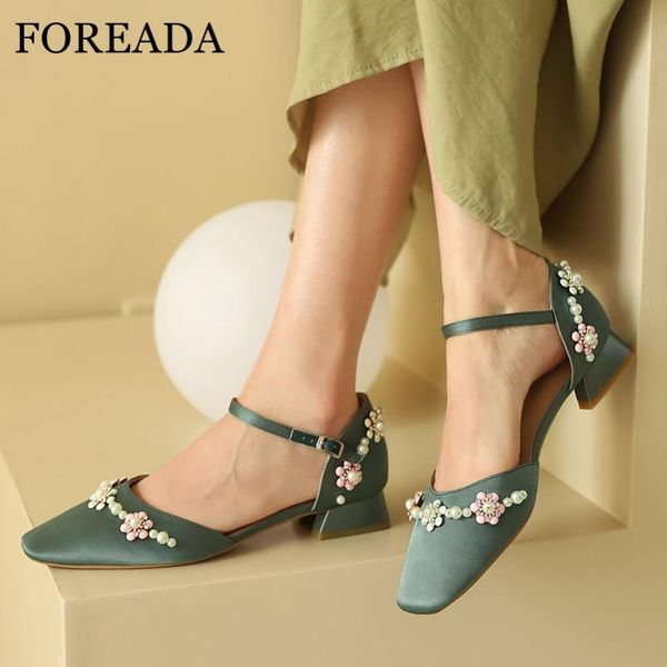 dress shoes foreada women two piece buckle strap pumps flower med heels string bead thick heel square toe lady footwear green 43, Black
dress shoes foreada women two piece buckle strap pumps flower med heels string bead thick heel square toe lady footwear green 43, Black