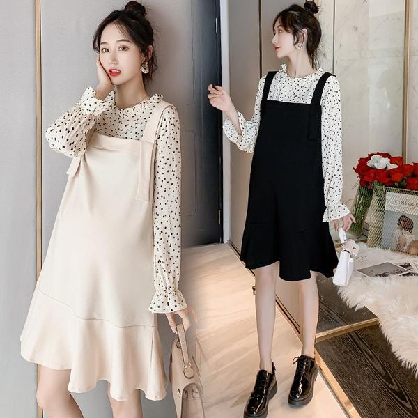 maternity dresses 2201# clothes spring autumn long sleeves fashionable easy matching loose patchwork dress for pregnant women, White
maternity dresses 2201# clothes spring autumn long sleeves fashionable easy matching loose patchwork dress for pregnant women, White
