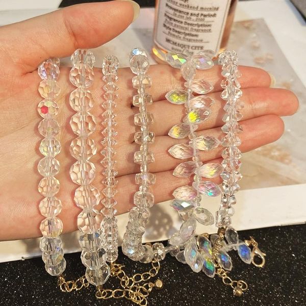 link, chain fnio 2021 cute colorful transparent bracelets exquisite crystal bracelet for women wedding gift korean jewelry, Black
link, chain fnio 2021 cute colorful transparent bracelets exquisite crystal bracelet for women wedding gift korean jewelry, Black