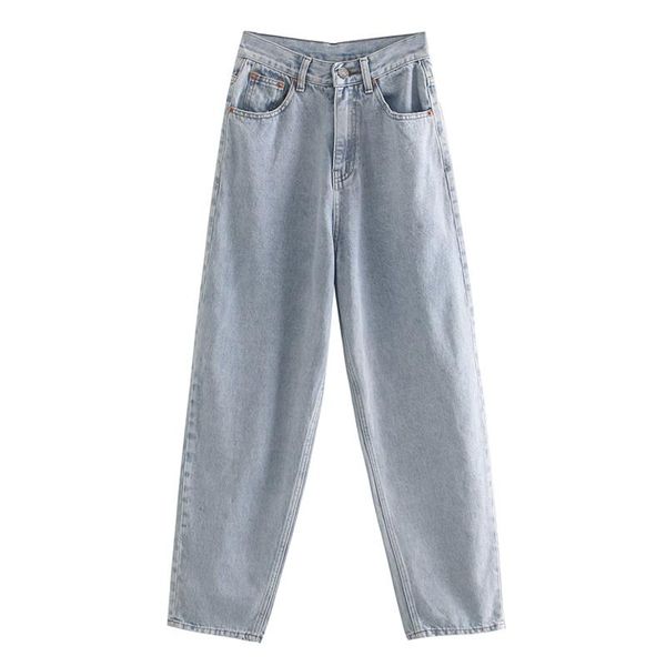 women's jeans fandy lokar young style casual loose women fashion high waisted denim pants elegant pockets female ladies fs, Blue
women's jeans fandy lokar young style casual loose women fashion high waisted denim pants elegant pockets female ladies fs, Blue