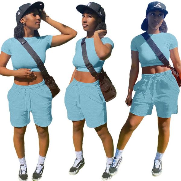 women's tracksuits european and american fashion plain color pocket sports casual suit 8 t-shirt wear, Gray
women's tracksuits european and american fashion plain color pocket sports casual suit 8 t-shirt wear, Gray