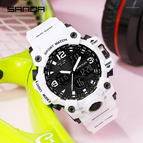 wristwatches sanda 2021 brand ladies watch white g style sports boy digital waterproof casual female clock relogios masculino 942, Slivery;brown
wristwatches sanda 2021 brand ladies watch white g style sports boy digital waterproof casual female clock relogios masculino 942, Slivery;brown