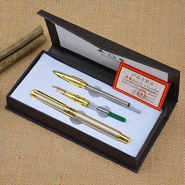 arrival brand ink fountain pen nice quality business executive fast writing clip box packing 1132 pens
arrival brand ink fountain pen nice quality business executive fast writing clip box packing 1132 pens