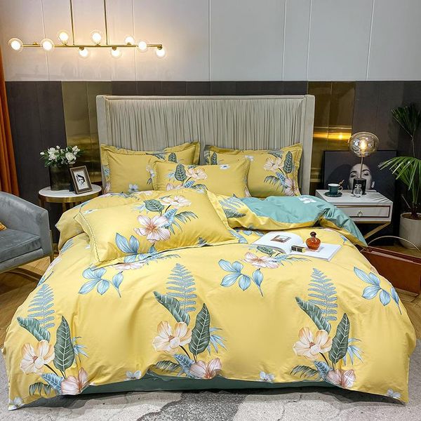 bedding sets luxury plants flower nordic fashion duvet cover set cotton king size bedlinens flat sheet pillow cases 4pcs
bedding sets luxury plants flower nordic fashion duvet cover set cotton king size bedlinens flat sheet pillow cases 4pcs